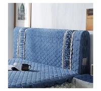 RAGOPILEN Housse de tête de lit, Housse de tête de lit King/Queen Multicolore Plusieurs Tailles(Dark Blue,W180 x H70cm)