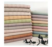 RAGOPILEN Tissu Artisanal en Coton, Tissu Fat Quarter en Coton brodé Multicolore 50 x 140 cm for Couture, Patchwork, Quilting(Wxjd085)