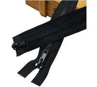 RAGOPILEN Zip, Fermeture à glissière à Double Curseur, 1 pièce, 5#, 50/60/70/80/100 cm(Color 10,80cm)