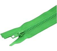 RAGOPILEN Zip, Fermetures à glissière Ouvertes, Lot de 5 pièces, 40/60/70 cm, for Bricolage, Couture, vêtements, Artisanat(Light Green,70cm)