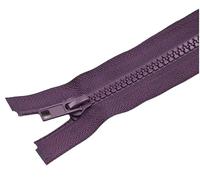 RAGOPILEN Zip, Fermetures à glissière Ouvertes, Lot de 5 pièces, 40/60/70 cm, for Bricolage, Couture, vêtements, Artisanat(Purple,70cm)