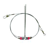 Ragot Bas De Ligne Monté Snapot 3 Snaps 100 Cm