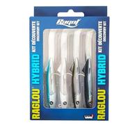 RAGOT Leurre Souple Raglou Hybrid Discovery Kit - 10.5cm - 14.5g - PB-PW-Ayug-LC - RG3921442