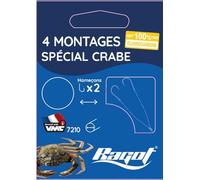 Ragot Ligne Montee Crab Rig - 150cm - H.No.1/0 - D.0.35mm - RG1221001
