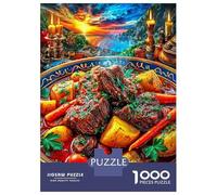 Ragoût de bœuf Puzzle 1000 Pièces Difficile-Jeu De Réflexion pour Adultes Et Enfants (12+),Jeu De Défi Intellectuel 70x50cm/1000pcs