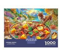 Ragoût de bœuf Puzzle 1000 Pièces, Difficile Puzzles pour Adults EnfFourmi, Jeu De Défi Intellectuel 70x50cm/1000pcs