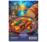 Ragoût de bœuf Puzzle 1000 Pièces pour Adolescents Et Enfants, Jeu De Défi Intellectuel Puzzles70x50cm/1000pcs