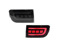 RAGPUKMUAN Assemblage Feux ArrièRe Pour Toyota Prado 120 FJ120 LC120 J12 Pour 4runner 2003 2004 2005 2006 2007 2008 2009 Feu Clignotant Frein LED Pare-chocs Arrière DRL(2PC Smoked Lens)