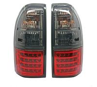 RAGPUKMUAN Assemblage Feux ArrièRe Pour Toyota Prado Pour Land Pour Cruiser 90 1997-2002 Feu Arrière LED Clignotant Feu Stop Feu Antibrouillard(Gray Red)