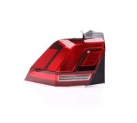 RAGPUKMUAN Assemblage Feux ArrièRe Pour VW Pour Tiguan L 2017 2018 2019 2020 2021 Ensemble Feu Antibrouillard LED Clignotant Frein Pare-chocs Arrière De Voiture(Outside Left)