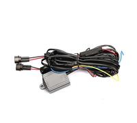 RAGPUKMUAN Auréoles pour auto Feux Jour LED Drl Contrôleur DRL Faisceau Relais Commande Automatique Interrupteur Marche/arrêt Boîte Module Avec Clignotants Kit halo pour phare