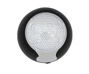 RAGPUKMUAN Bouton Levier Vitesse Pour Alfa Pour Romeo Pour MiTo 2008-2016 Voiture-style 5 6 Vitesses Pommeau De Levier Vitesse Boule(6 speed)