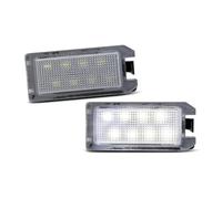 RAGPUKMUAN LED Éclairage Plaque Immatriculation Pour Jeep Pour Grand Pour Cherokee Pour Boussole Pour Patriot Viper Blanc LED Numéro Plaque D'immatriculation Lumière 2 Pièces