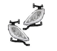 RAGPUKMUAN Phare Antibrouillard Pour Hyundai Pour Elantra 2011 2012 2013 Phare Antibrouillard Avant + Câblage + Interrupteur 12 V 35 W Feux Antibrouillard Gauche Et Droit