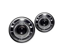RAGPUKMUAN Phare Antibrouillard Pour JEEP Pour COMMANDER Pour GRAND Pour CARAVAN 2004-2010 Projecteur Halo 2 Pièces Feux Antibrouillard Avant Conduite