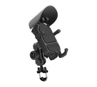 RAGPUKMUAN Support Téléphone Vélo Support De Téléphone sans Fil pour Moto 15 W pour Chargeur GPS Guidon pour 4 À 7 Pouces Porte Telephone Moto(Uncharge - Handlebar)