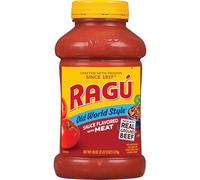 Ragu Old World Style Sauce Flavored with Meat, Made with Olive Oil, Perfect for Italian Style Meals at Home, 45 OZ