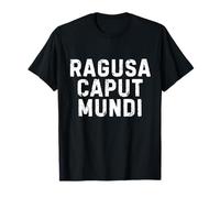 Ragusa Caput Mundi Città Simpatica Uomo Donna Bambino T-Shirt