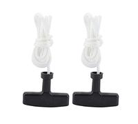 Raguso 2 pièces Tondeuse à Gazon Cordon de Traction 1.5 m Cordes de démarrage démarreur poignée Tondeuse à Cordes pièces de Rechange Tondeuse Accessoires