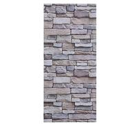 Raguso 3D Pierre Brique Papier Peint Auto-adhésif Mur Autocollant Brique Motif Peel Autocollant Décoration de la Maison pour Salon Cuisine Bureau