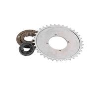 Raguso Bike 32T 410 Kit de pignon de chaîne à transmission puissante anti-déformation pour vélo Pièces modifiées stables pour réparation