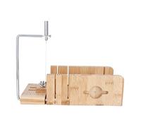 Raguso Découpeuse de Savon en Bois Multifonctionnelle Machine de Découpe Antiadhésive Résistante à la Chaleur