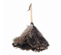 Raguso Ensemble de plumeau en Plumes d'autruche plumeau Extensible Non électrostatique en Fibre Lavable avec poignée en Bois