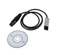 Raguso Mini Contrôleur D'adaptateur D'interface USB vers DMX DMX512 Contrôleurs D'éclairage de Scène D'ordinateur Gradateur Ordinateur PC Câble de Contrôleur D'éclairage de Scène