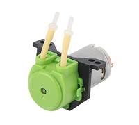 Raguso Petite Pompe péristaltique de Dosage Pompe doseuse en Plastique Mini tête de Pompe de Tuyau Vert pour l'eau d'aquarium de Laboratoire d'aquarium Liquide