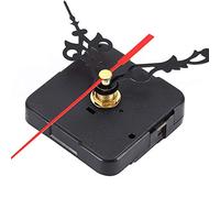Raguso Professionnel Muet Mains Horloge Murale Noir Bricolage Mécanisme Quartz Horloge Mouvement Pièces Remplacement Réparation Outils Set Kit