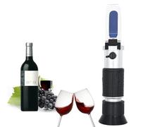 Raguso Réfractomètres Portables Professionnels réfractomètre portatif de vin de Raisin réfractomètre de Test d'alcool