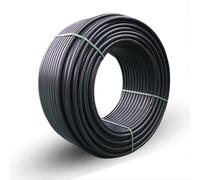 Raguso Tuyau d'irrigation en Plastique Noir de 20 M 3/5mm pour Système d'irrigation de Jardin Goutte à Goutte - 20 mètres de Tuyau d'Alimentation d'Arrosage Outil d'Égouttement