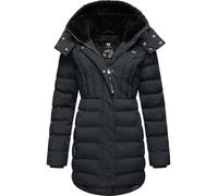 Ragwear Ashanta Manteau d'hiver imperméable à capuche pour femme Tailles XS à 6XL, Noir 24, L