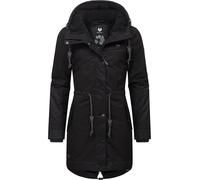 Ragwear Canny Veste d'hiver pour Dame avec Capuche Noir22 XL