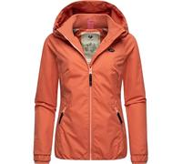 Ragwear Dizzie Veste de Transition Outdoor pour Dame avec Capuche Brick Red024 L