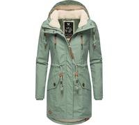 Ragwear Elsie manteau d'hiver pour dame avec capuche Dusty Green24 M