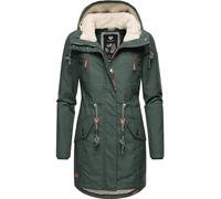 Ragwear Elsie manteau d'hiver pour dame avec capuche Vert Pin23 L