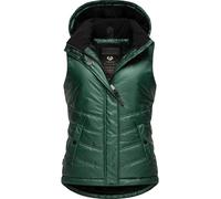 Ragwear Gilet de sport 'Hesty Bling' jade / noir, Taille S