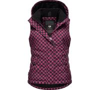 Ragwear Gilet 'Hesty' cyclamen / noir, Taille XXL