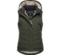 Ragwear Gilet 'Hesty' kaki, Taille S