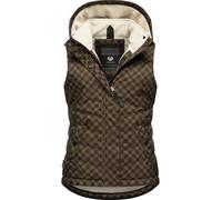 Ragwear Gilet 'Hesty' noisette / noir, Taille XXXL
