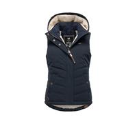 Ragwear Hesty DL Gilet pour femme, bleu marine, L