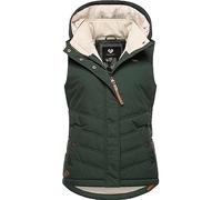 Ragwear Hesty Veste d'extérieur matelassée pour femme avec capuche amovible XS - XXL, L