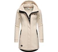 Ragwear Manteau de mi-saison léger pour femme - Coupe-vent - Avec capuche - Letty - Tailles XS à 6XL, Beige chiné 24, XL