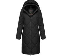 Ragwear Manteau d'hiver chaud et imperméable pour femme avec capuche amovible Rebela YOUMODO XS à 6XL, Noir , 3XL