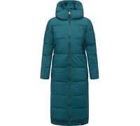Ragwear Manteau d'hiver chaud imperméable et respirant pour femme - Manteau matelassé extra long avec capuche Patrise YOUMODO XS-6XL, XXL