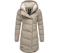 Ragwear Manteau d'hiver imperméable pour femme, long, chaud, matelassé avec capuche Pavla Intl Taille XS-6XL, M