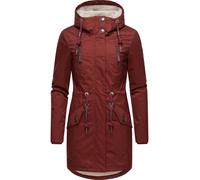 Ragwear Manteau fonctionnel 'Elsie' crème / lie de vin, Taille M