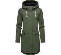 Ragwear Manteau fonctionnel 'Tinsley' vert foncé / blanc, Taille M