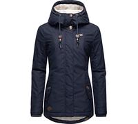 Ragwear Monade Intl Veste d'hiver chaude à capuche pour femme XS à 6XL, Navy22., 6XL